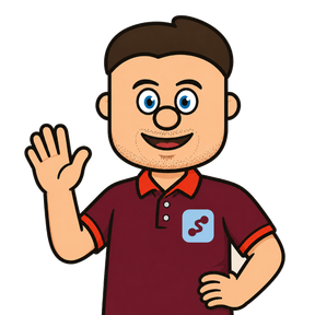 De Bouwer, de mascotte van IT's Sven